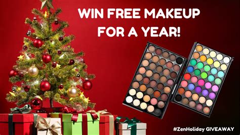 Enter The Official Zenholiday Giveaway And Win Free Makeup For An