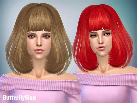 My Sims 4 Blog New Hair For Females By Butterflysims