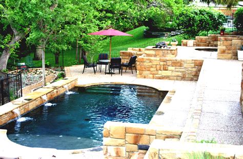 Small Yard Patio Pool Luxury Inground For Backyard