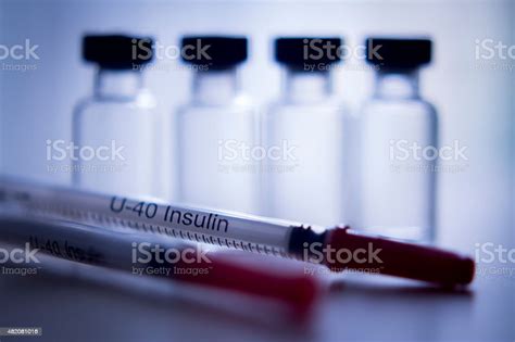 Pet Insulin Injection Syringes U40 Stock Photo Download Image Now