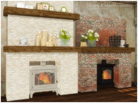 The Sims Resource Stoves And Mantelpieces