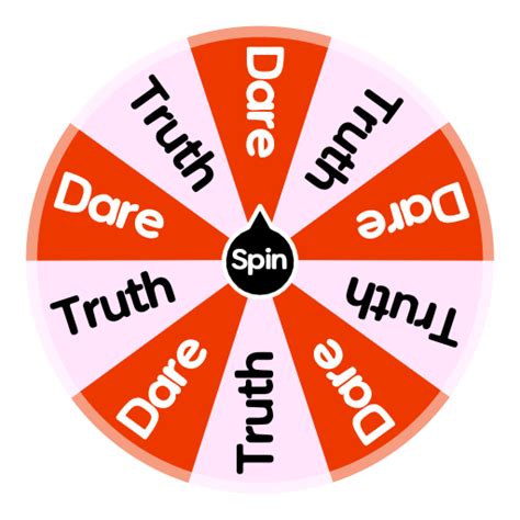 Truth Or Dare Spin The Wheel Random Picker