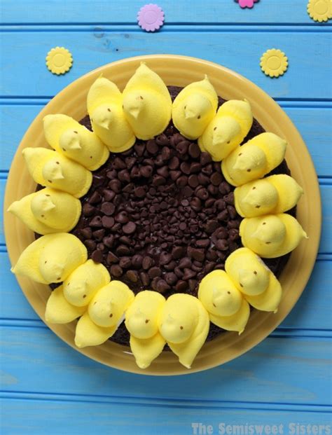 Add the remaining ingredients and blend for several minutes until completely smooth and no bits of seeds remain. Peeps Sunflower Brownies