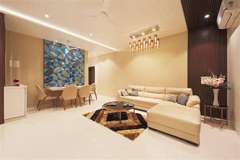 Contemporary Living Room Designed By Bignosedesigns In Mumbai