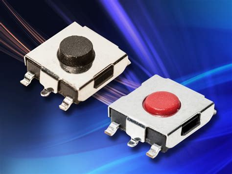Candk Components Develops Miniature Smt Tactile Switches With Multiple
