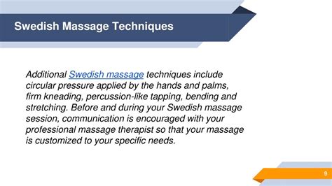 Ppt Swedish Massage Therapy Benefits More Relaxation And Flexibility Powerpoint Presentation