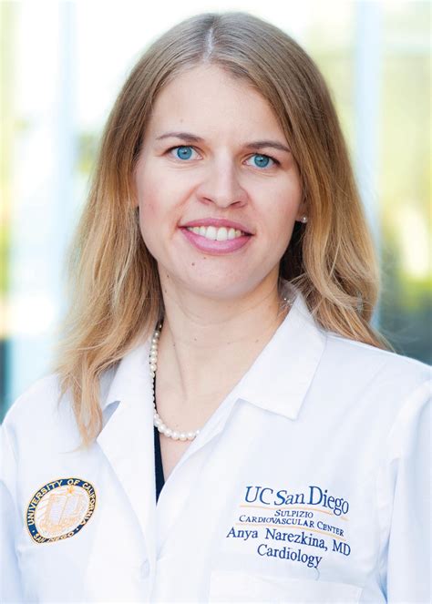 Dr Anna Narezkina Md Cardiovascular Disease La Jolla Ca Webmd