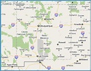 Los Alamos New Mexico Map - TravelsFinders.Com