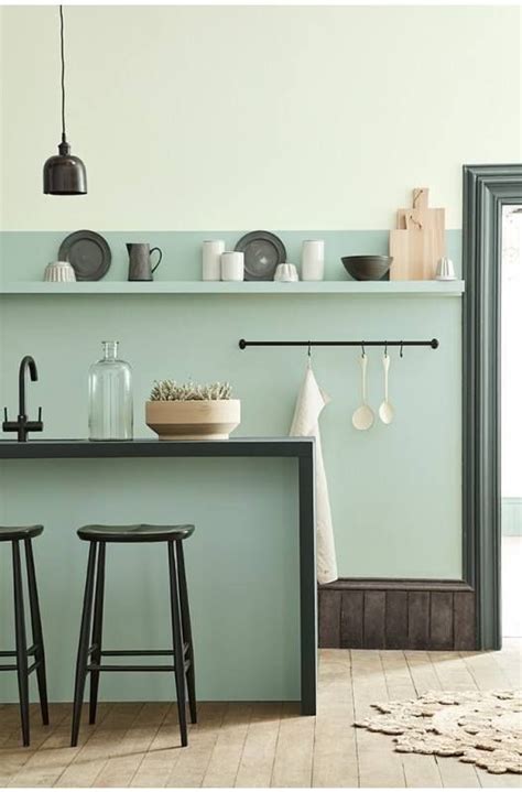 The Little Greene Paint Company Interior Sage Green Kitchen Home Decor