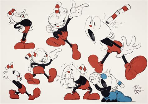 Pin By Riley On Drawing Ideas Concept Art Characters Cuphead Art Character Design