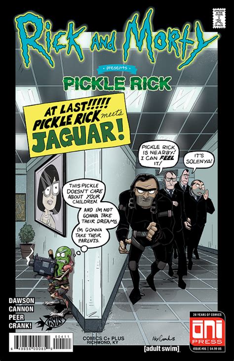 Key Collector Comics Rick And Morty Presents Pickle Rick 1