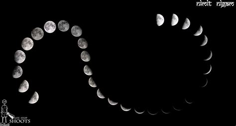 Moon Path Moon Cycle Photography 4 Months Success N Flickr