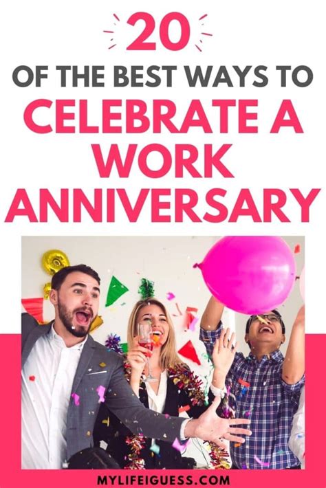 Fun Ways To Celebrate A Work Anniversary