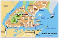 Mapas de Vitória - ES | MapasBlog