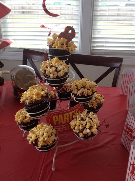 Popcorn Cupcakes Popcorn Cupcakes Table Settings Projects Log