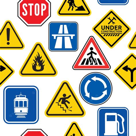 Premium Vector Traffic Signs