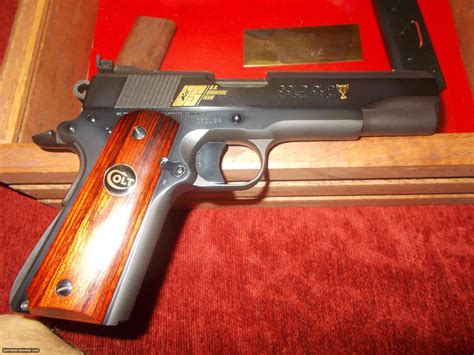 Colt 1911 Gold Cup National Match 45acp Honoring Us Shooting Team