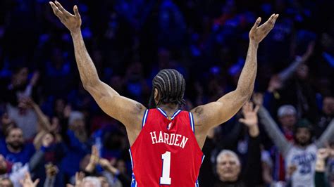 James Harden Scores 26 Leads Sixers To Win In Home Debut Yardbarker