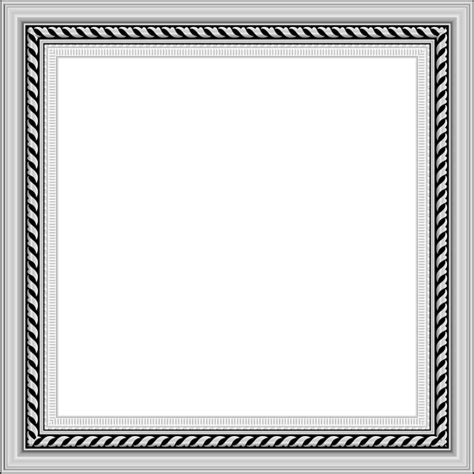 Download free frame png with transparent background. Transparent Silver PNG Photo Frame | Gallery Yopriceville ...