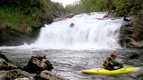 Extreme Kayakers Drop Waterfalls Youtube