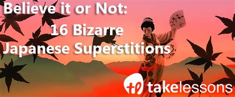 16 Bizarre Japanese Superstions