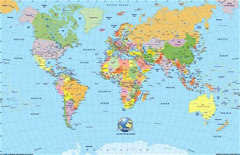 10 Most Popular World Map  High Resolution Full Hd 1920×1080 For Pc
