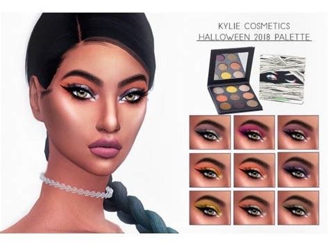 Kylie 2018 Halloween Palette The Sims 4 Download Simsdomination