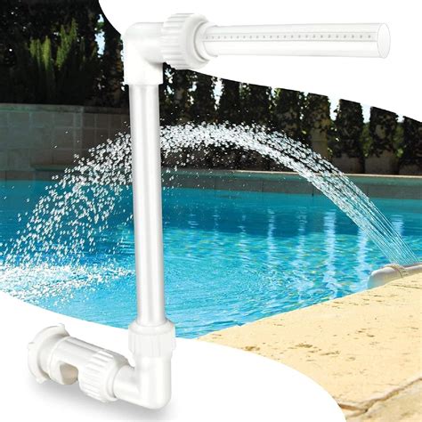Vevor Swimming Pool Waterfall Fountain Stainless Steel Water Feature