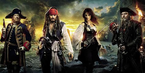 Wallper Potc4 Jack Angelica Blackbeard And Barbossa Pirates Des