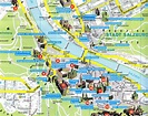 Austria map, Salzburg, Tourist map