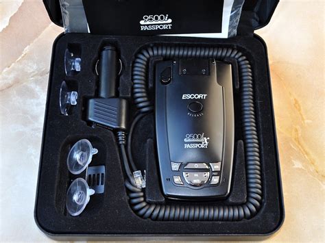 So i guess its time for a review! Escort 9500ixi Radar Detector with GPS database built in