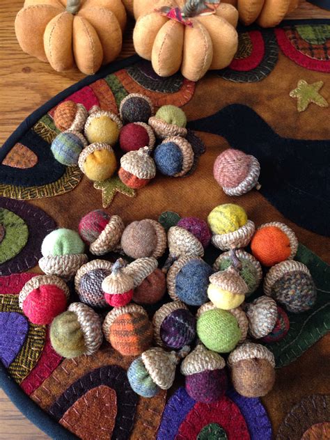 Wool Acorns Wool Crafts Felted Wool Crafts Needle Felting Projects