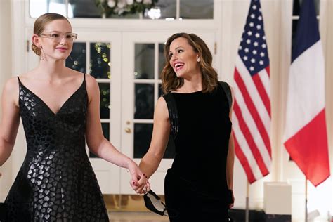 Jennifer Garner And Daughters Dresses At White House Dinner Popsugar Fashion Uk