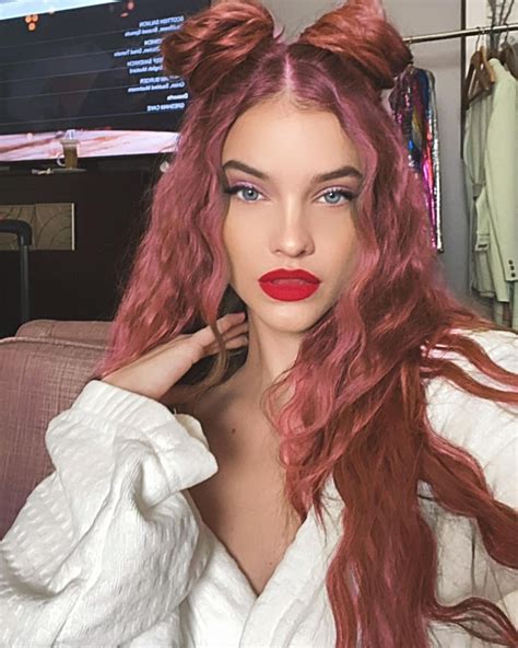 Barbara Palvin On Instagram Joining The Pink Hair Trend 💗 Dylan