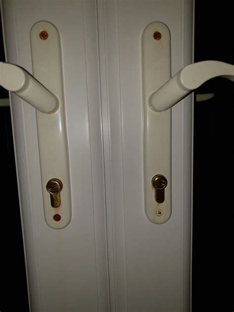 French Door Locks Picked Open None Destructively And Replaced Lock
