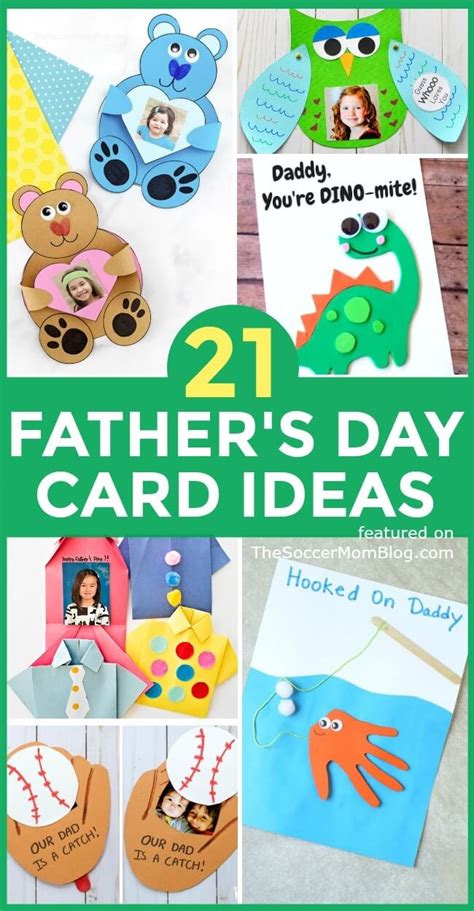 21 Personalized Fathers Day Card Ideas For Kids To Make