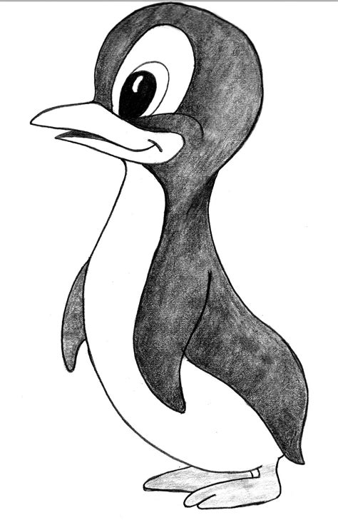 Click on any silly animal pictures above to start coloring. Day 16 - fun-to-sketch penguin :) | Drawings, 30 day art challenge, Penguin drawing