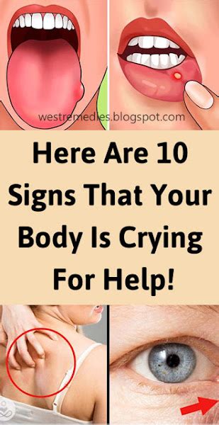 Here Are 10 Signs That Your Body Is Crying For Help