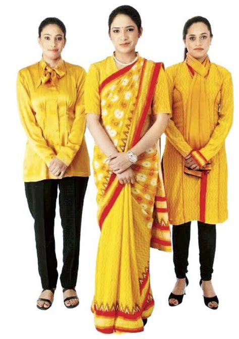 Top 132 Air India Cabin Crew Saree Vn