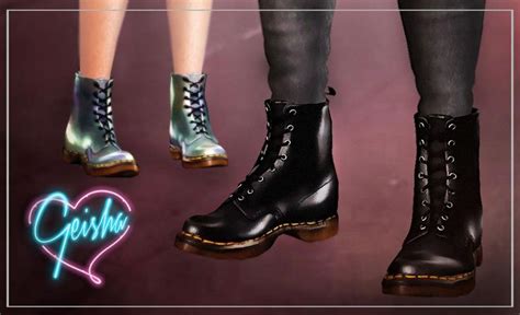 Dr Martens Boots For The Sims 3 Ts3 Docmartensoutfits Sims 3