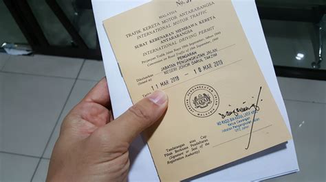 Holders of valid domestic driving licences from countries with reciprocal agreement with the government of malaysia. Making international driving license in Johor, Malaysia ...