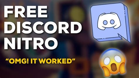 Free Discord Nitro How To Get Discord Nitro For Free Updated