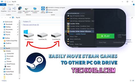 Move Steam Games To Another Pc Or Drive Guide
