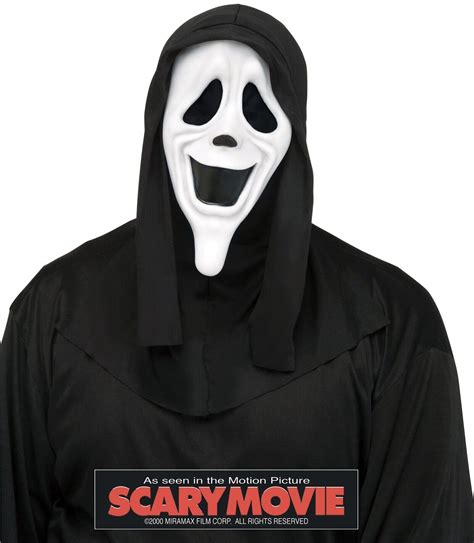 Ghost Face Spoof Mask Scary Movie Smiley Scream Easter Unlimited Rare