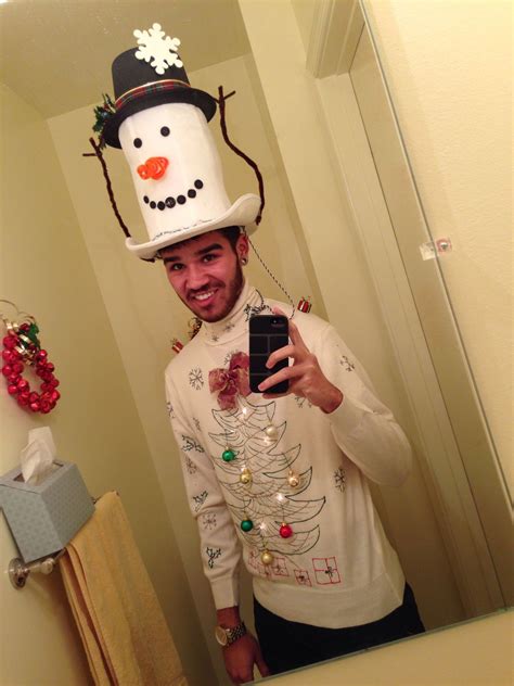 Funny Christmas Costumes Christmas Party Hats Diy Ugly Christmas