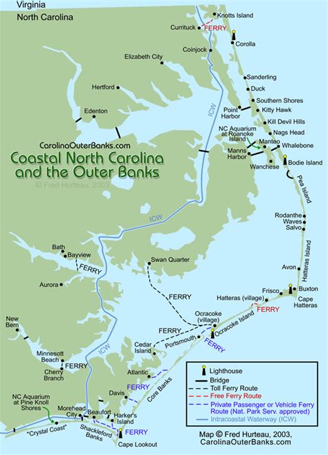 Detailed Map Of Nc Coast Get Latest Map Update