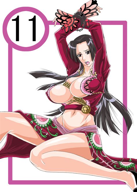 Boa Hancock One Piece Absurdres Highres Bdsm Bondage Bound Breasts Cleavage Long Hair
