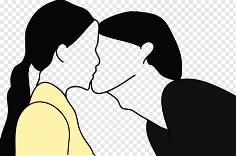 Pareja Beso Png Clipart Png Download Kiss Me Hot Cartoon 1280x850