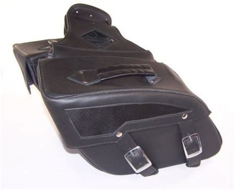 Saddlebags For Harley Davidson Xlc Sportster 883 Custom Leather