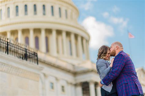 Dc Engagement At The Capitol Jimmy And Mallory Mason Photography